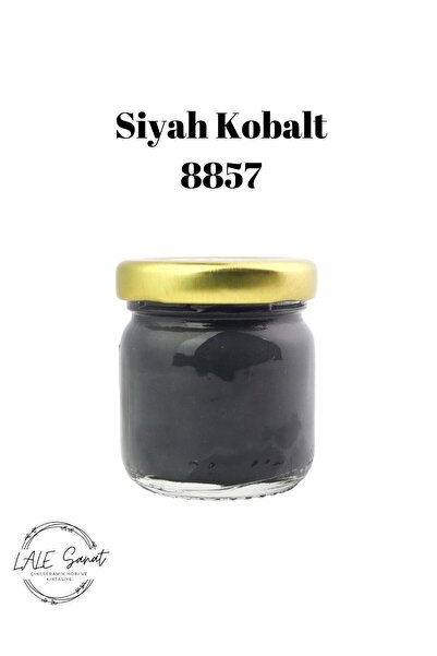Lale Sanat Siyah Kobalt Sıraltı Seramik ve Çini Boyası