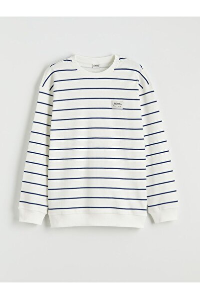 LC Waikiki Hanorac pentru băieți cu guler cu dungi LCW Kids