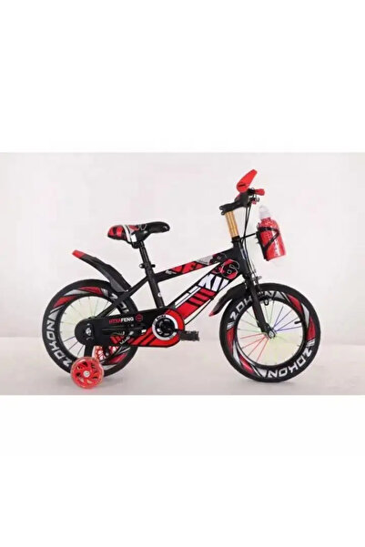OEM 16 Inch Sport Model Bicycle with Dynamic Design and Water Bottle - Red