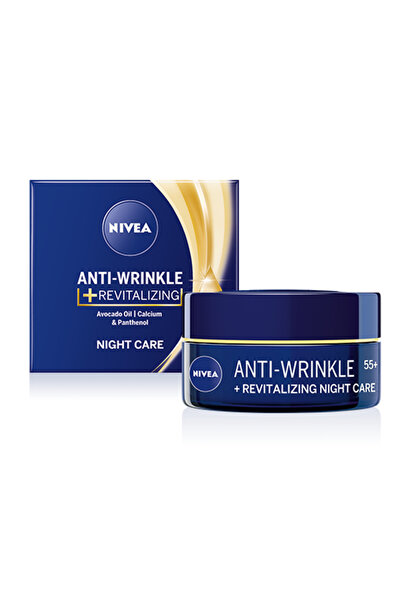 Nivea Visage Crema Antirid Noapte 55+ Care 50ml