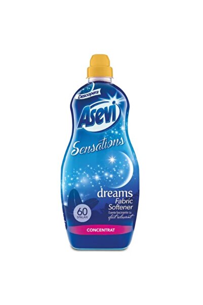 ASEVI Set of 3 x Sensation Dreams Fabric Conditioner, 60 Washes, 1.44 l