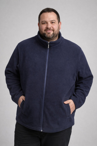 S&Y COMFORT BÜYÜK BEDEN POLAR HIRKA