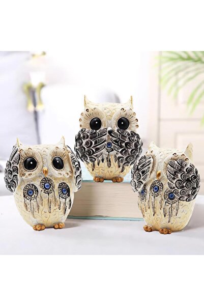 ELSELİFE Lüks Dream Catcher Baykuş Biblo Seti | Görmedim Duymadım Bilmiyorum ...