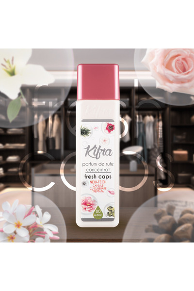 kifra Fresh Caps Laundry Perfume, 80 Washes, 200 ml