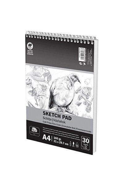 SF ART Bloc de desen spiralat A4 160g 30 de coli