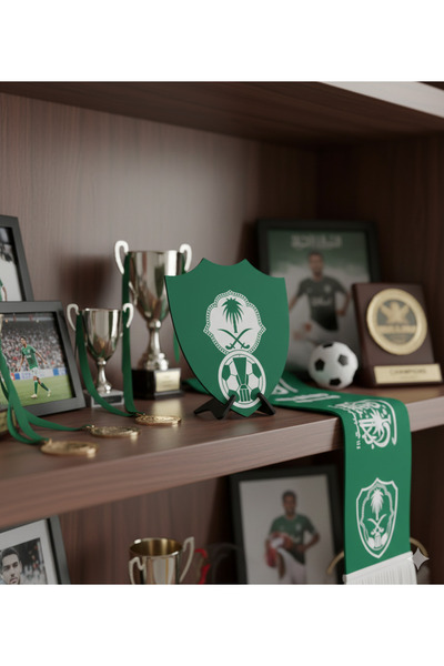 3D Brothers 3D Al-Ahly Historic Club Shield with Stand – Second Edition Desig...