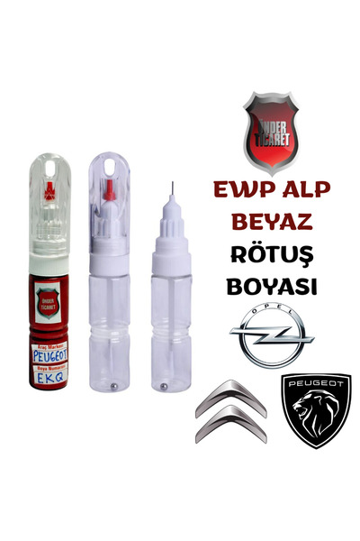 Önder Ticaret Peugeot Citroen Opel EWP Beyaz Rötuş Boyası 208 2008 308 3008 P...