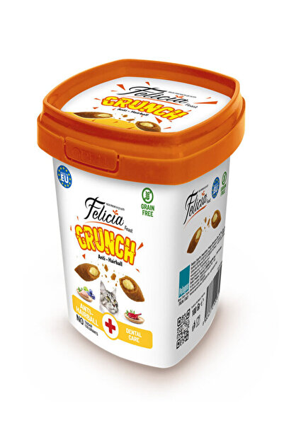 Felicia Hairball Kedi Crunch Ödül Maması 100g