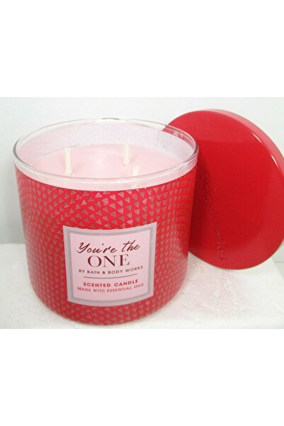 Bath & Body Works White Barn Scented Candle by - 3 Wick - 14.5 oz - You're Th...