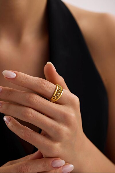 Tufanlar Kuyumculuk 22 Ayar Ajda Tasarım Altın Yüzük