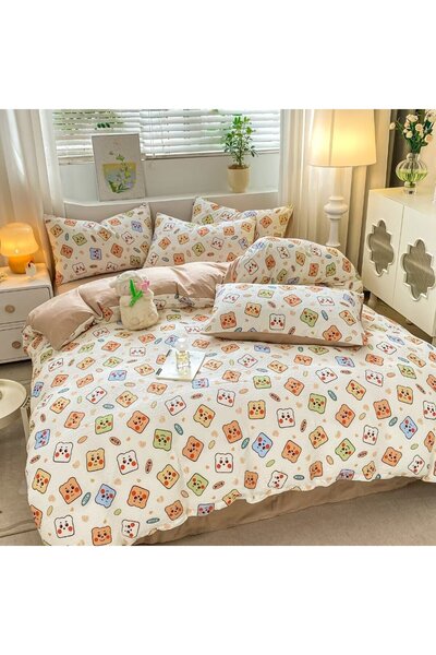 OEM Bed linen for 1 person bed, 4 pieces, Finet, DREAM-0824