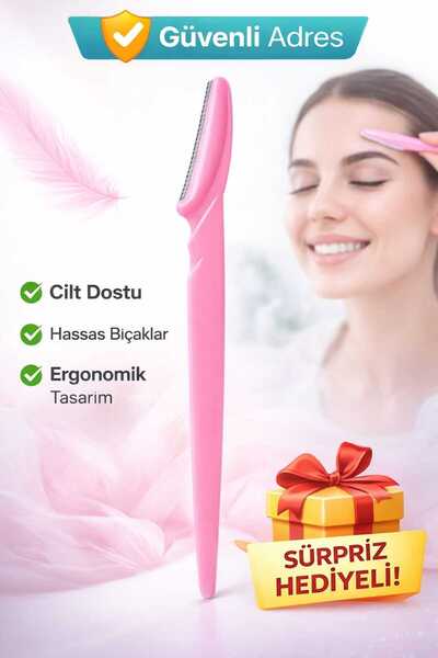 HAYATINIZI KOLAYLAŞTIRIN Kaş ve Yüz Usturası | Hassas Bıçaklı | Cilt Dostu | ...