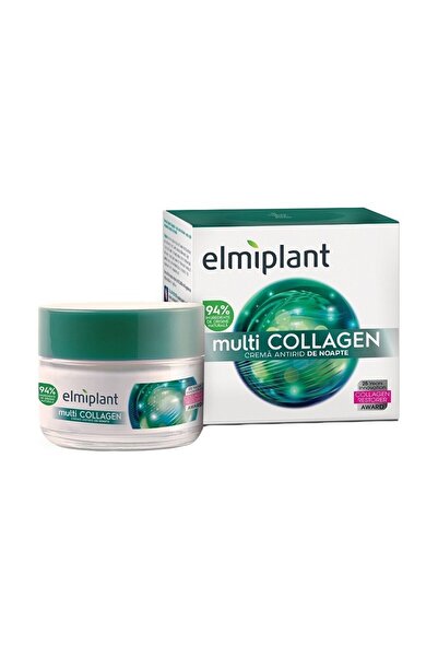 ELMIPLANT Set 2 x Crema pentru Ten de Noapte Multi Collagen 50 ml