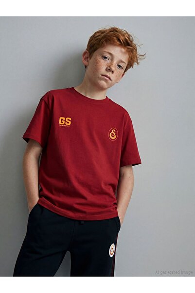 LC Waikiki LCW Kids Galatasaray Štampano majica za dečake