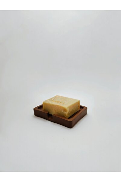 EL YAPIMI DASMAN Dekoratif Katı El Sabunluk, Döküm Taş Tozu, Oluk Su Giderli