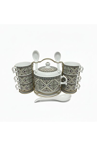 Kitchen Ceramic Soup Serving Set – 15 Pieces