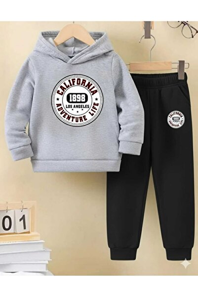 Nice Clothes Set trening pentru copii cu glugă UNISEX LOS ANGELES CALIFORNIA ...