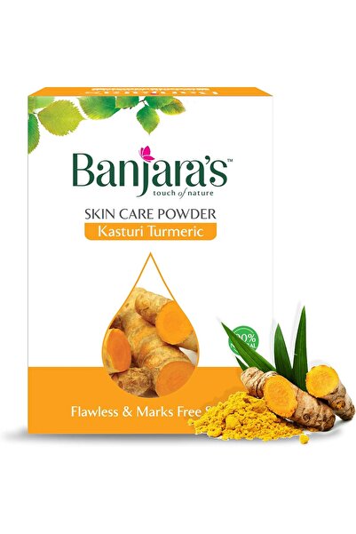 Banjara's Pam Herbals Kasturi Turmeric Natural Skin Care Powder (60g)