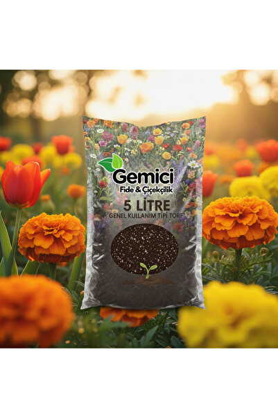 GMCSTORE Gemici Fide & Çiçekçilik Genel Kullanım Bitki Ve Çiçek Toprağı Perli...