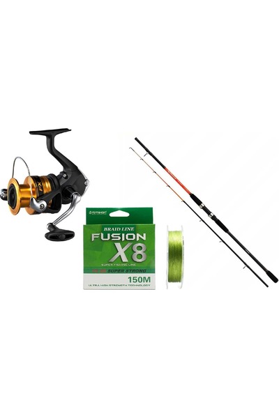 Shimano Fx 4000 Sonora 180CM 50-150GR Fusion 150MT 0.18MM Ip Tekne Seti