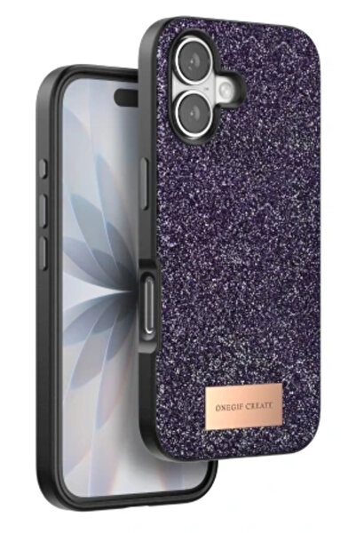 cepmoda iPhone “17” Bright Silvery Luxury Design Elite Cover/Case - Deep Purple