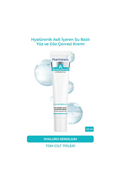 Pharmaceris Hyaluro Sensilium | Hyalüronik Asit İçeren Su Bazlı Yüz ve Göz Çe...
