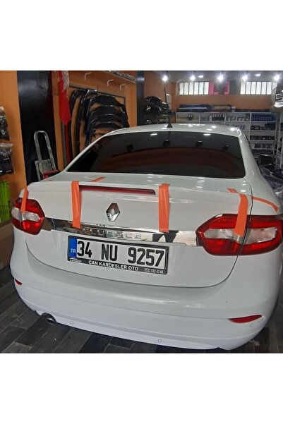 DEMİRTUNİNG RENAULT FLUENCE BEYAZ BOYALI IŞIKLI FİBER SPOİLER KANAT RÜZGARLIK