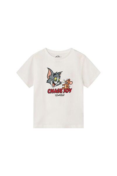 Giordano Kids' Regular Fit Tom & Jerry Graphic Print Tee