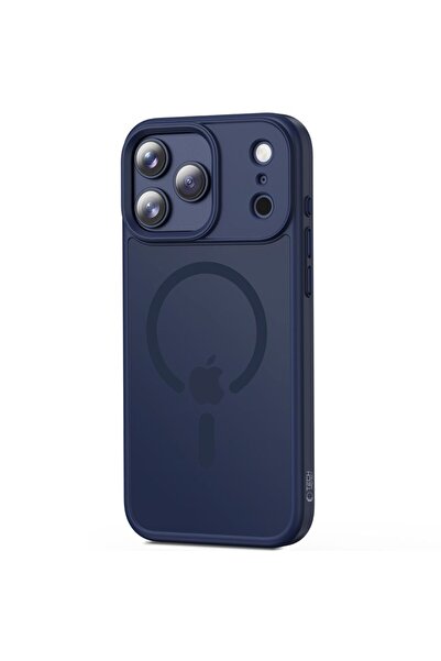 Tech-Protect MagMat iPhone Case, Matte Deep Blue