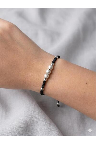Handmade Adjustable Bracelet With Balls 0043