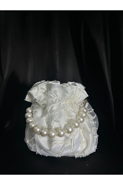 Bridal Luxe Ravélys Stone-Embellished Lace Custom Design Bridal Bag