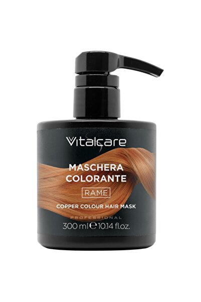 Vital care Masca de Par Coloranta pentru Toate Tipurile de Par, Cupru, 300 ml...