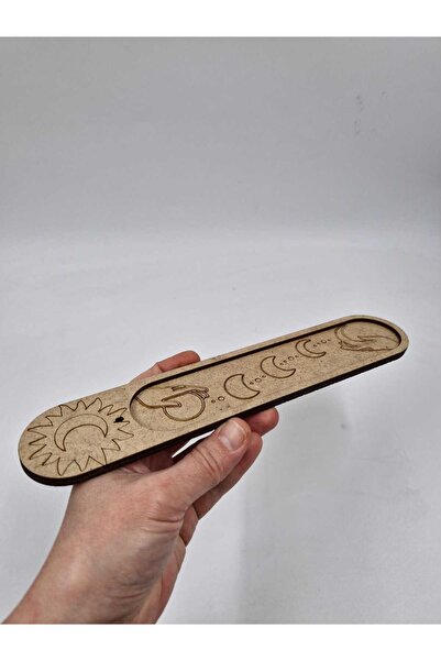 NETWORK ART Ahşap Tütsülük Tütsü Yakacağı Tütsü Tutacağı Çubuk Tütsü Oda Koku...