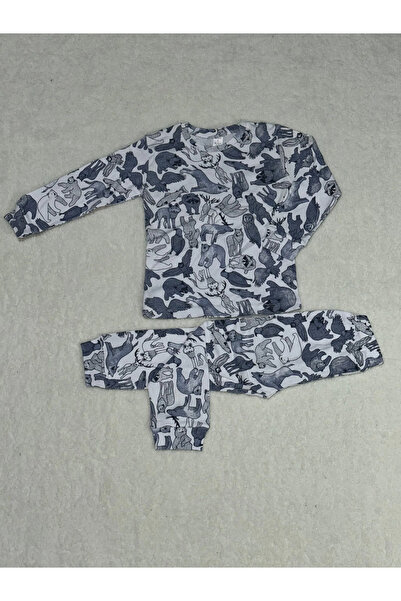 BLACK MODBLACK Ozbay 3-6 Years Old Bottom and Top Pajama Set for Girls, Navy ...