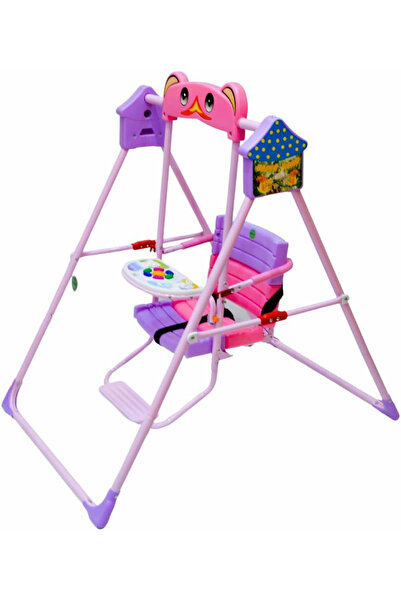 My modern game مرجيحة أطفال مع موسيقى وحزام تثبيت ثلاثي ، اراجيح أطفال للأطفا...