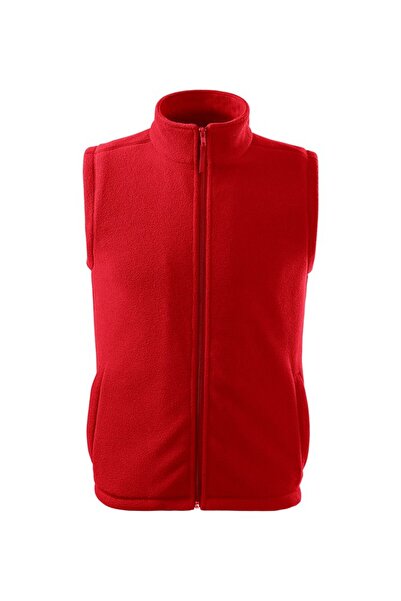 Malfini Unisex fleece vest - 518 red