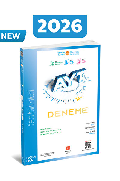 Arı Yayıncılık 2026 345 AYT 10'lu Fen Bilimleri Deneme