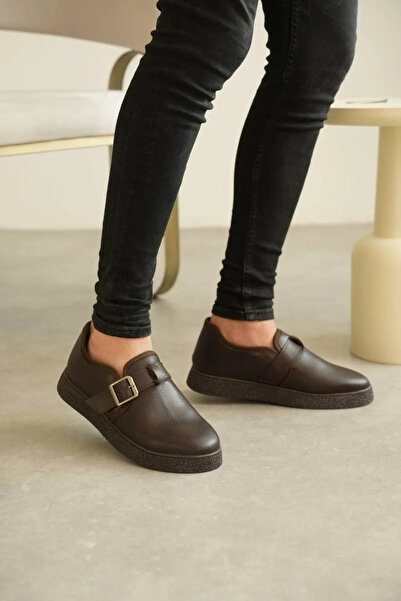 BLACK MODBLACK Vera kb-kx1 kuback coffee leather fur-lined men's daily shoe 1...