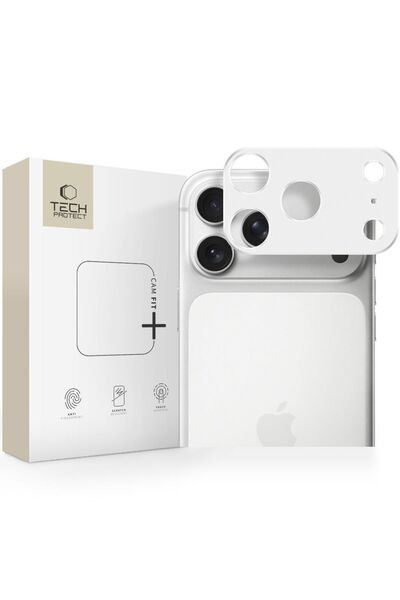 Tech-Protect Protector pentru obiectivul camerei, argintiu, pentru iPhone 17