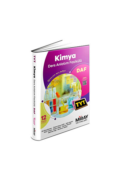 Miray Yayınları Tyt Kimya Daf Ders Anlatım Fasikülleri 2026 Maarif