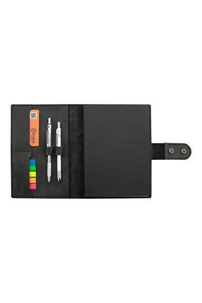 blackpure Roselight A5 Notebook and Agenda Cover - 100% Rainbow Leather - Ko1...
