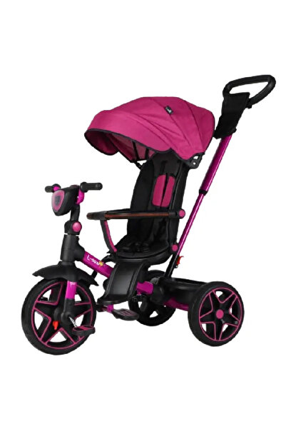 OEM Tricycle with Handle Music and Lights - Purple