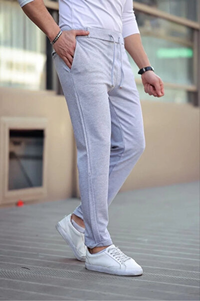 BLACK MODBLACK Ozbay Men's Diagonal Micro Textured Pants with Pockets and Ela...