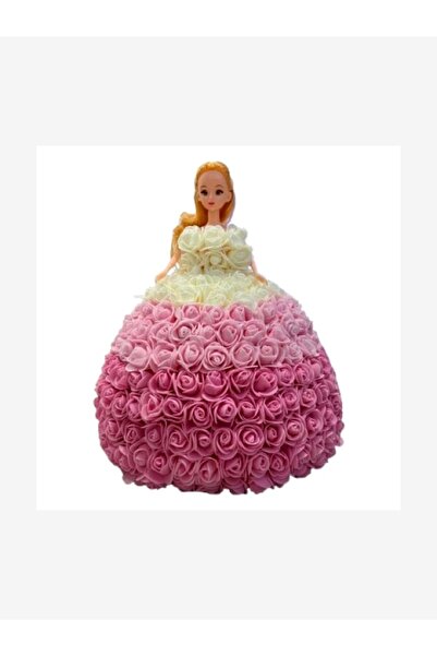 naniland.ro Decorative Doll Made of Artificial Roses – Elegant Gift