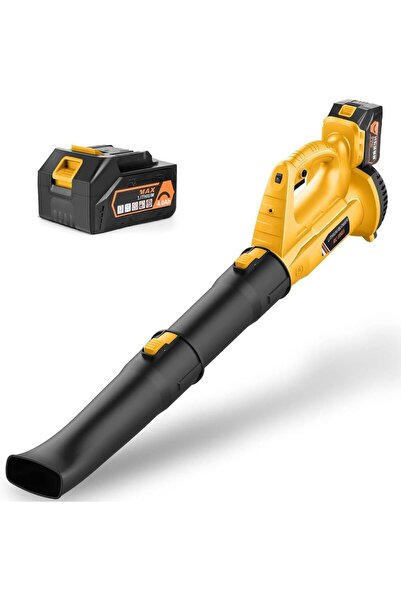 Generic Cordless Leaf Blower, 320 CFM, 150 MPH, with 4.0Ah Battery and Charge...