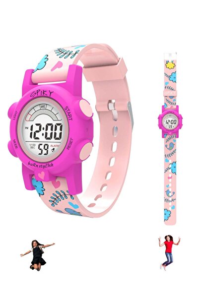 Spiky Multi-functional Digital Sports Watch for Kids