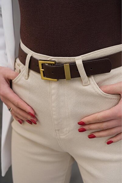 Mynoa Antique Buckle Women's Belt, Coat Belt, Trouser Belt.