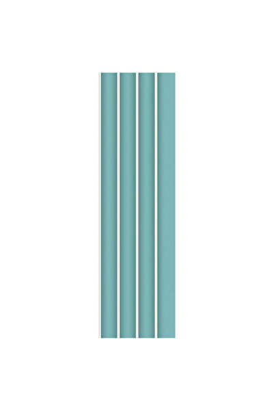 Adawall Decorative Acoustic Panel (PVC), Light Blue - 12 x 280 x 1.2 cm - Set...