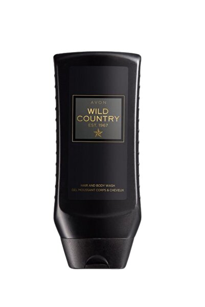 AVON Gel de duș pentru păr și corp Wild Country, 250ml + Cadou Inimioara Magn...