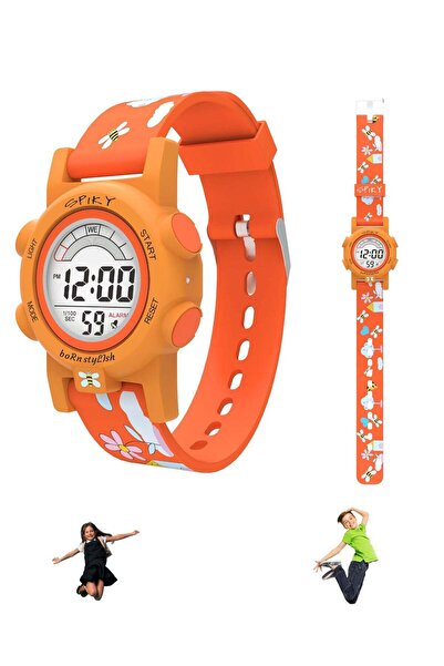 Spiky Multi-functional Digital Sports Watch for Kids